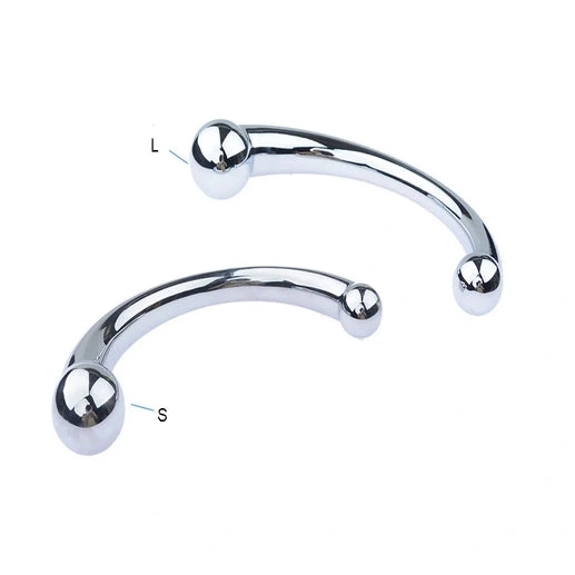 Anal Hooks Double Elegant Steel Anal 5858 Ended Stainless Hook 0113